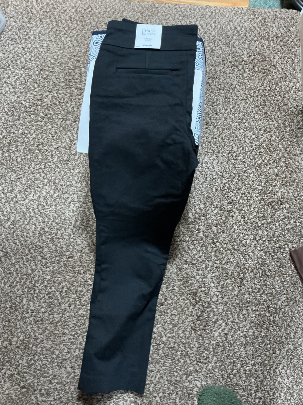 Gloria Vanderbilt Black Men’s Chinos